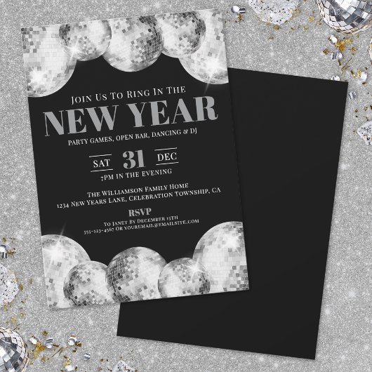 Silvesterparty Einladung