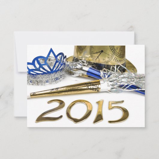 SilvesterParty Einladung 2015 (Vorderseite)