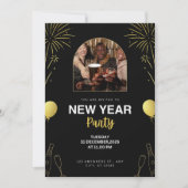 Silvesterparty-Einladung Einladung (Vorderseite)