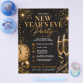 Silvesterparty Flyer (Einzeln)