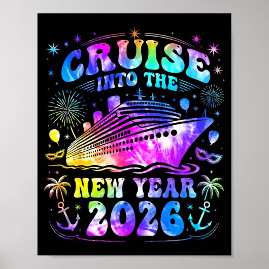 Silvesterparty-Geschenke Fami für 2026 Poster (Vorne)