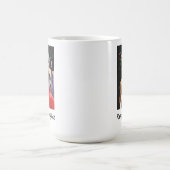 Silvesterparty mit Konfetti Kaffeetasse (Mittel)