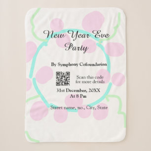 Silvesterparty-Scan-QR-RSVP-Name-pink-blau Sherpadecke