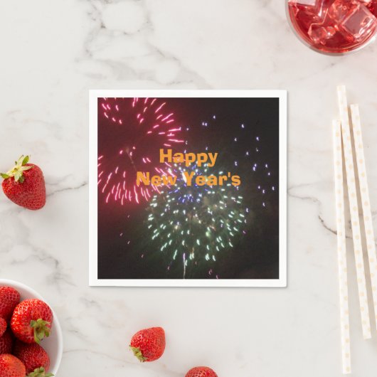 Silvesterparty Serviette (Beispiel)