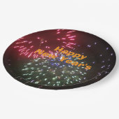 Silvesterparty-Teller Pappteller (Schrägansicht)