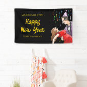 Silvesterparty Willkommen Banner (Insitu)