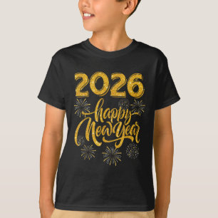 Silvesterpartybedarf 2026 Frohes Neues Jahr F T-Shirt