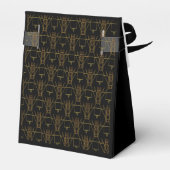 Silvesterschwarz in den 1920er Jahren Deko Geschenkschachtel (Rückseite)