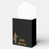 Silvesterschwarz in den 1920er Jahren Deko Geschenkschachtel (Geöffnet)