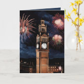 Silvesteruchturm Karte (Gelbe Blume)