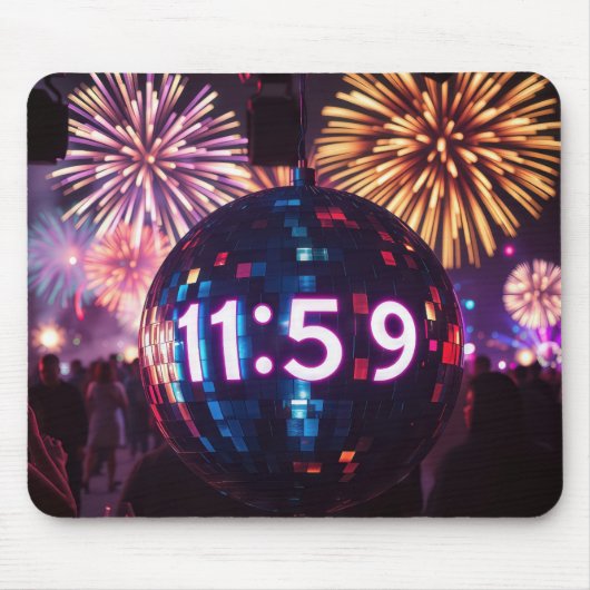 Silvesterzählung Mousepad (Vorne)