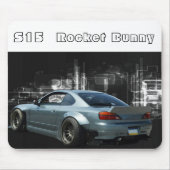 Silvia s15 Raketenhase Mousepad (Vorne)