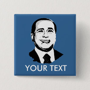 Silvio Berlusconi Button