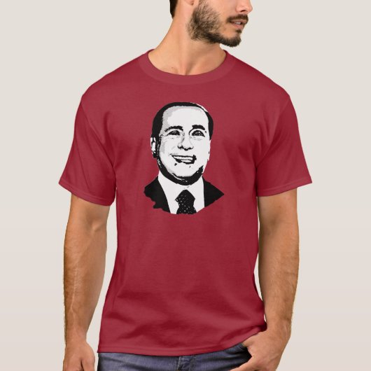 Silvio Berlusconi T-Shirt (Vorderseite)