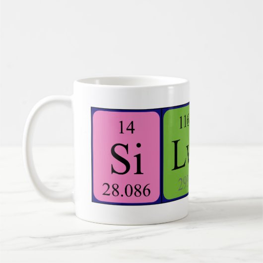 Silvio Periodenname Tasse (Links)