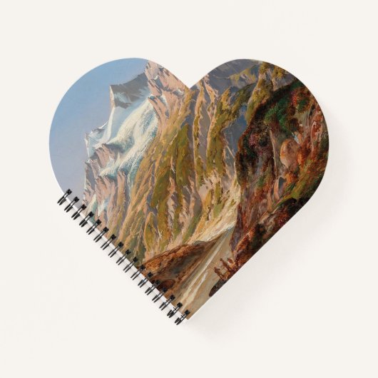 Silvretta Berglandschaft - Ignaz Dorn Notizblock (Vorderseite)