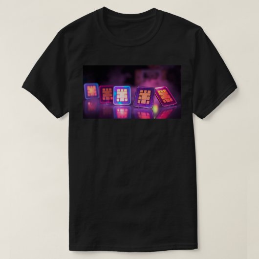 Sim-Karten T-Shirt (Design vorne)