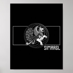 Simargl Heidentum Hund Nordische Abstammung Nation Poster