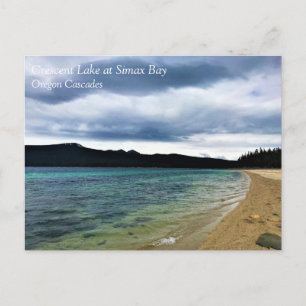 Simax Bay am Crescent Lake, Oregon Postcard Postkarte