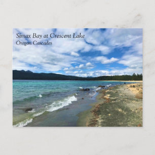 Simax Bay am Crescent Lake, Oregon Postcard Postkarte