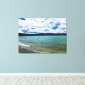 Simax Bay at Crescent Lake Leinwanddruck (Insitu (Holzboden))