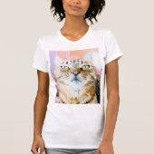 Simba, der gestreifte König T-Shirt (Vorderseite)