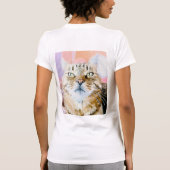 Simba, der gestreifte König T-Shirt (Rückseite)