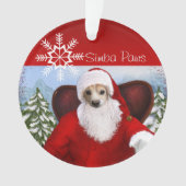 Simba Santa Ornament (Vorderseite)