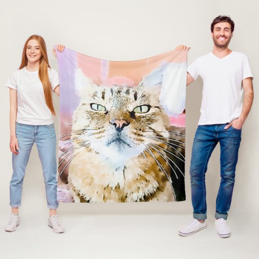 Simba the Striped King Fleecedecke (Beispiel)