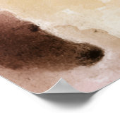 Simba the Tiger Cat Poster (Ecke)