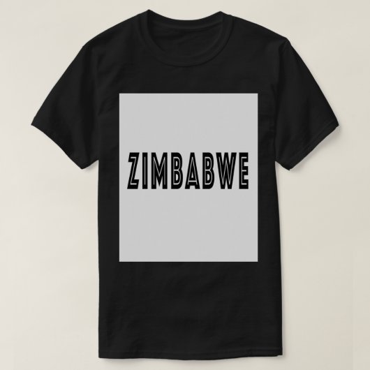 Simbabwe 6 T-Shirt (Design vorne)