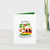 SIMBABWE FLAG | Pudding | Weihnachten (Vorderseite)