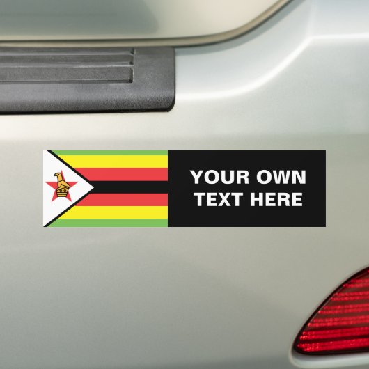 Simbabwe-Flagge Autoaufkleber (Auf Auto)