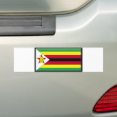 Simbabwe-Flagge Autoaufkleber (Auf Auto)