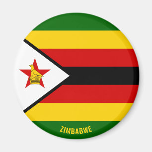 Simbabwe-Flagge Charmant Patriotisch Magnet