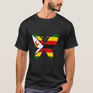 Simbabwe-Flagge Simbabwischer Stolz Simbabwische W T-Shirt