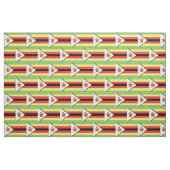 Simbabwe-Flagge Stoff (Fat Quarter (45,7 x 55,9 cm))
