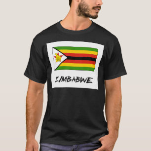 Simbabwe-Flagge T-Shirt