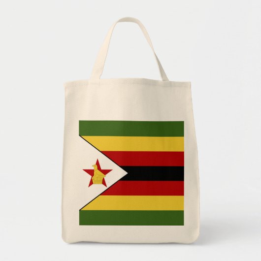 Simbabwe-Flagge Tragetasche (Vorne)