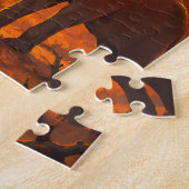 Simbabwe Illustration Reise Kunst Vintage Puzzle (Seite)