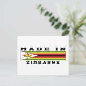 Simbabwe in Designs Postkarte (Stehend Vorderseite)