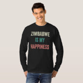 Simbabwe ist mein Glück T-Shirt (Vorne ganz)