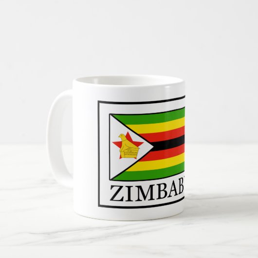 Simbabwe Kaffeetasse (Vorderseite Links)