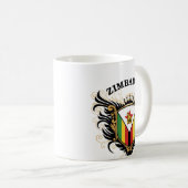 Simbabwe Kaffeetasse (VorderseiteRechts)