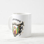 Simbabwe Kaffeetasse (Vorderseite Links)