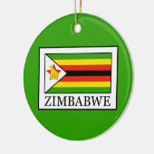 Simbabwe Keramik Ornament (Links)