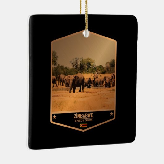 Simbabwe Keramikornament (Rechts)