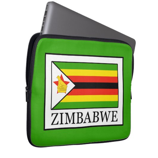 Simbabwe Laptopschutzhülle (Vorne Rechts)