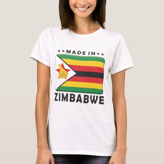 Simbabwe machte T-Shirt (Vorderseite)