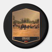 Simbabwe Magnet (Vorne)
